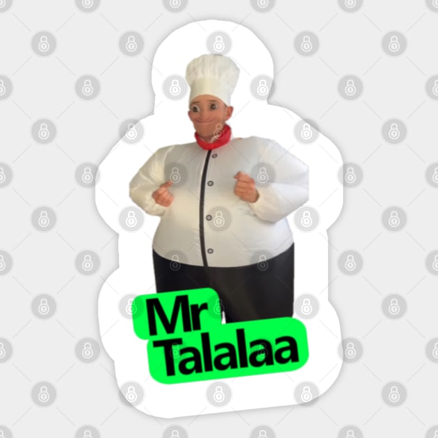 Mr. Talalaa - Chef Character Sticker by MrTalalaa